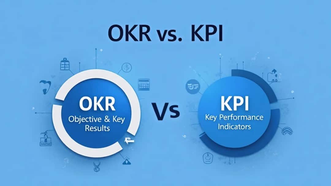 quan ly hieu suat voi okr vs kpi